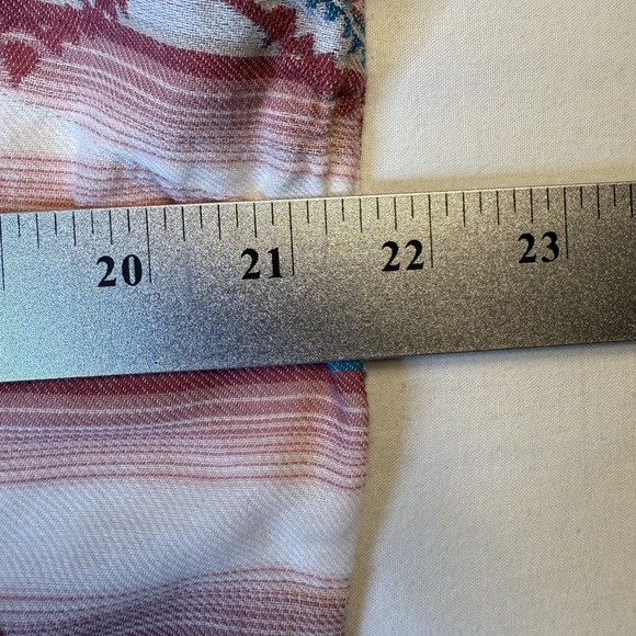 Ariat‎ REAL Kaycee Shirt Womens XL Pink Aztec Western Snap Long Sleeve Cotton - Picture 7 of 7